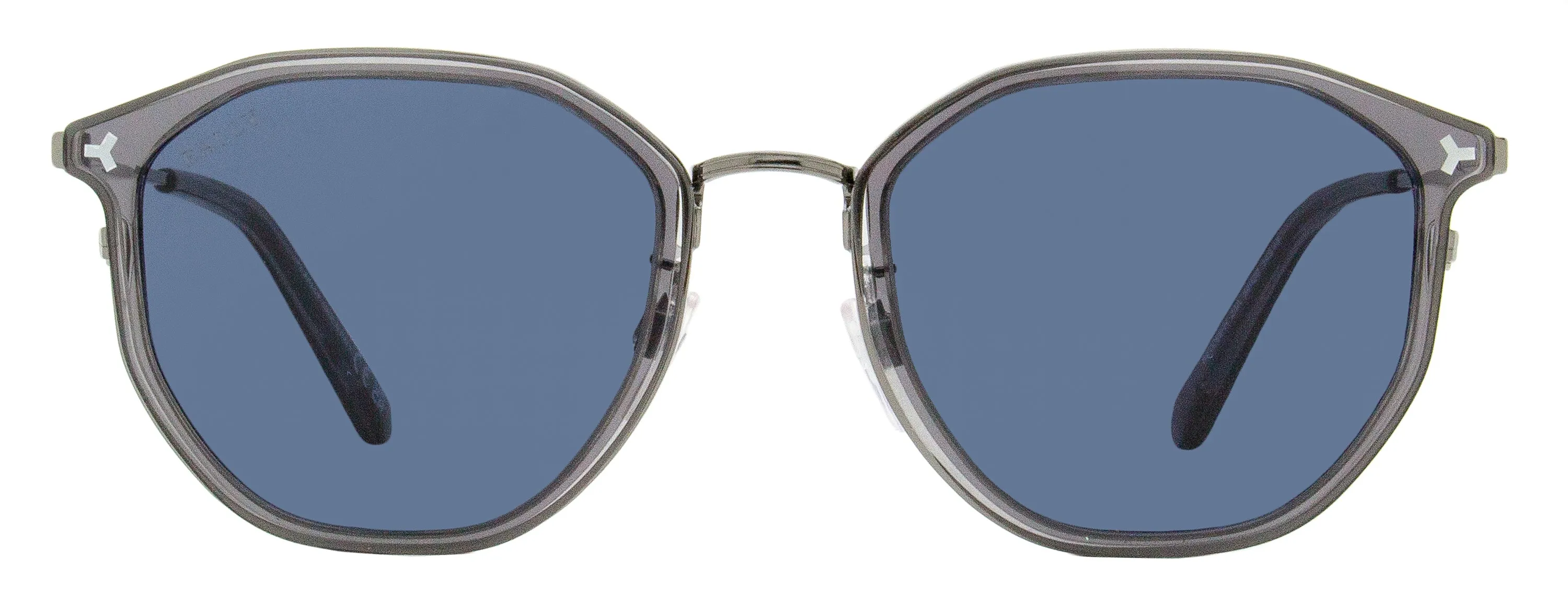 Bally Geometric Sunglasses BY0099H 20A Gunmetal/Gray 54mm