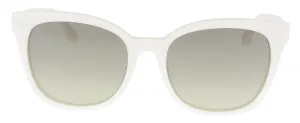 BOSS 0893/S 01GP- 6P White Square Sunglasses