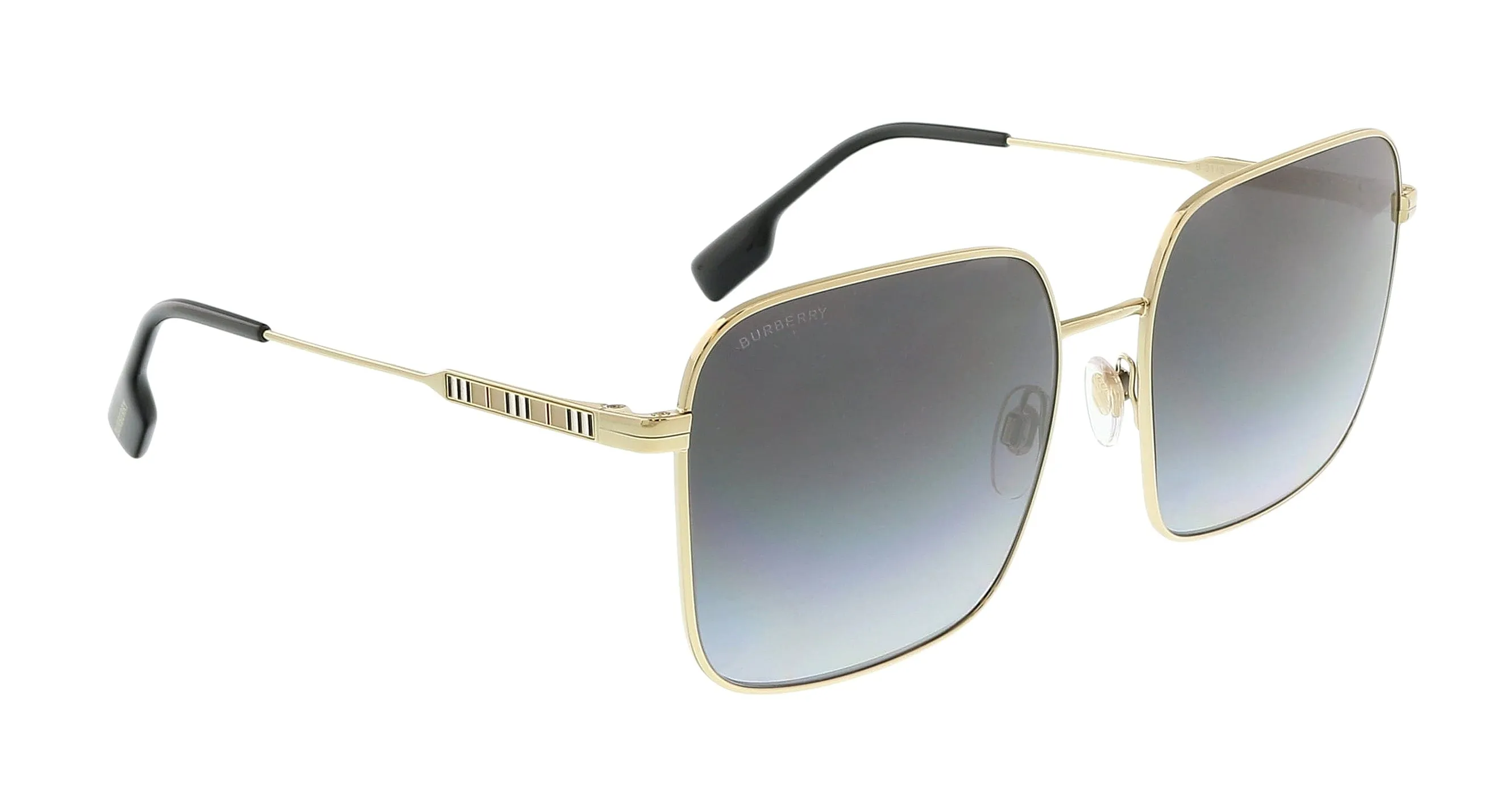 Burberry 0BE3119 11098G Jude  Square Full Rim Light Gold Sunglasses