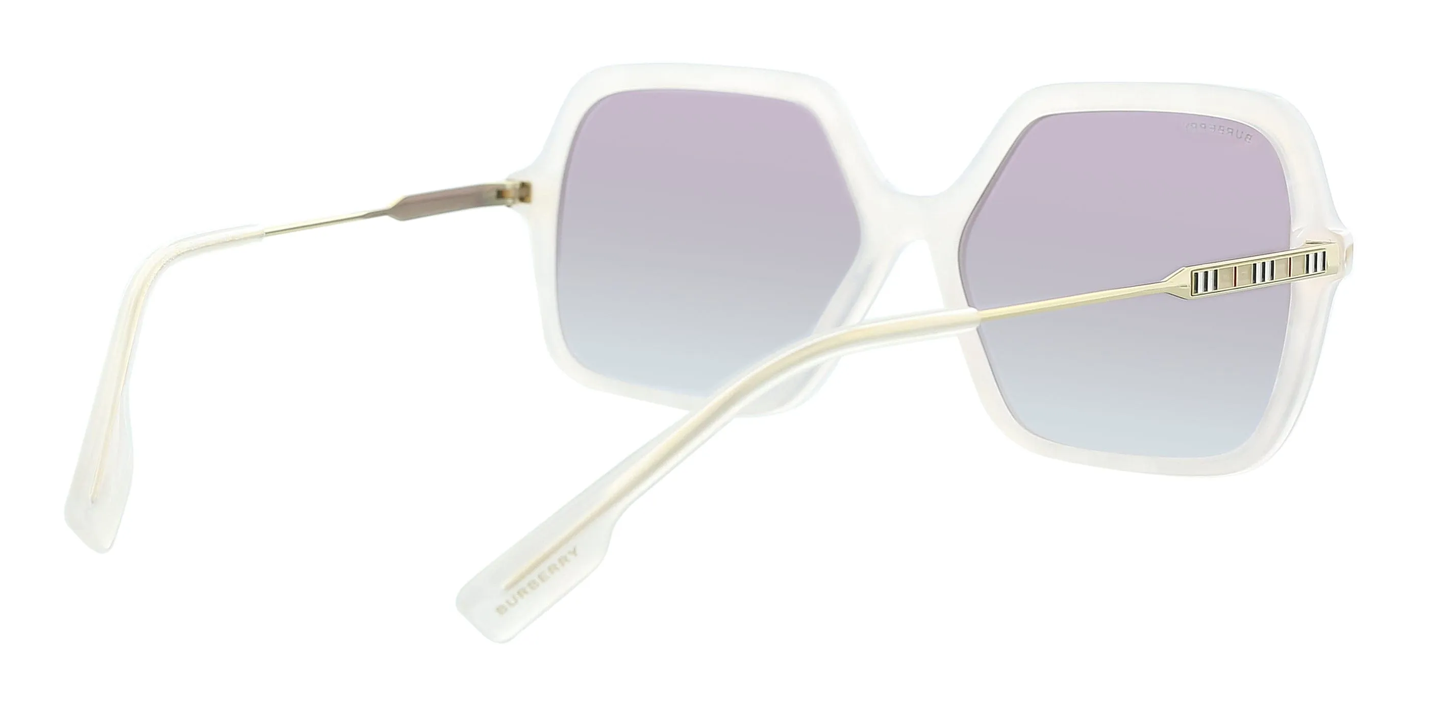 Burberry 0BE4324 388611 Isabella Pearl Ivory Square Sunglasses