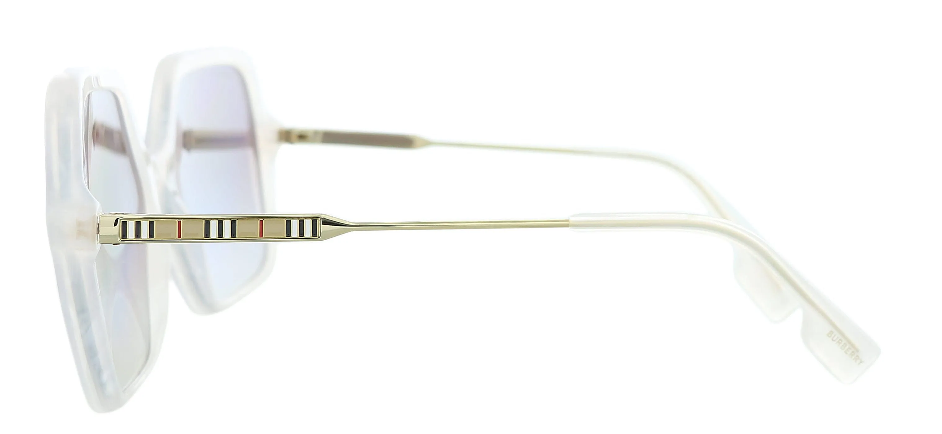 Burberry 0BE4324 388611 Isabella Pearl Ivory Square Sunglasses