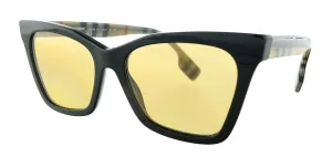 Burberry 0BE4346 ELSA 394274 Black  Irregular Square Sunglasses