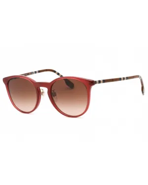 Burberry  BE4328F Round Sunglasses Red