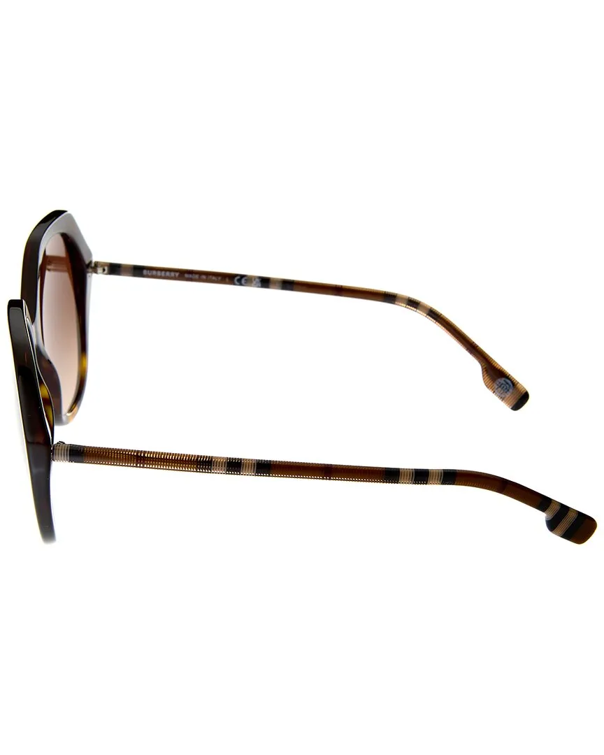 Burberry Unisex Vanessa 55Mm Sunglasses