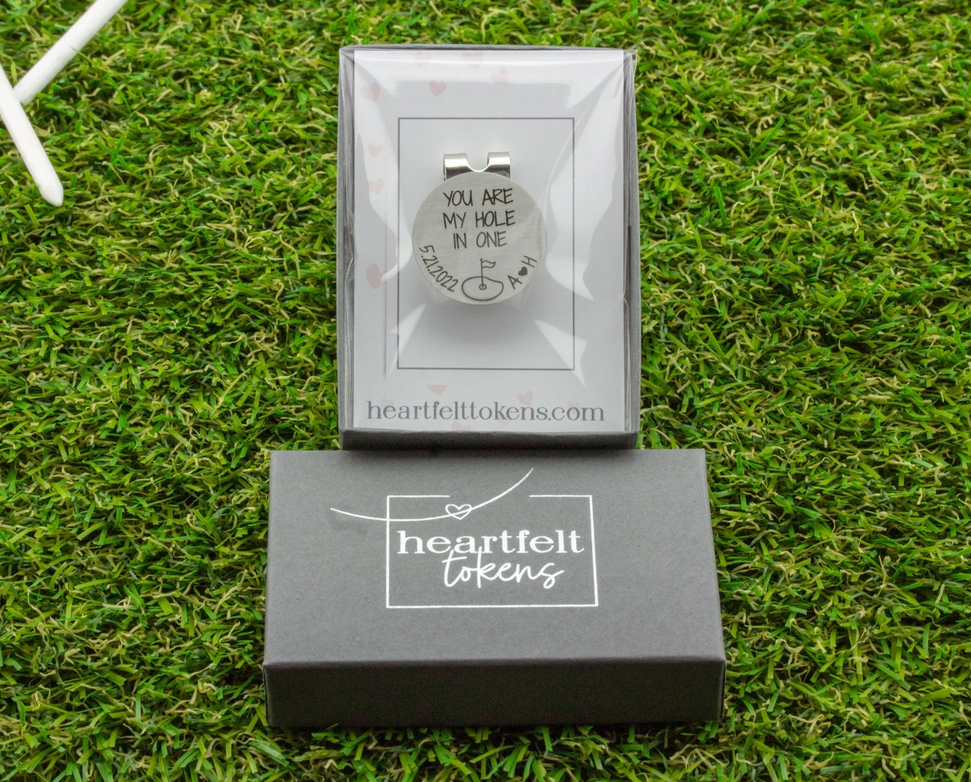 Custom Golf Ball Marker with Hat Clip