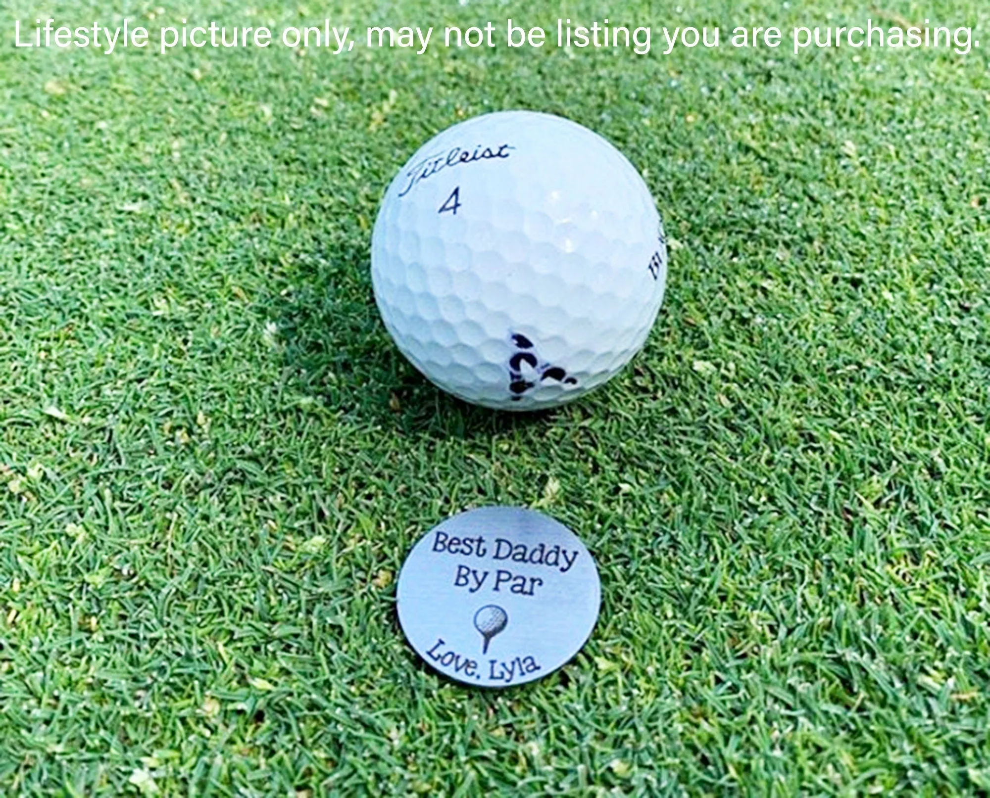 Custom Golf Ball Marker with Hat Clip