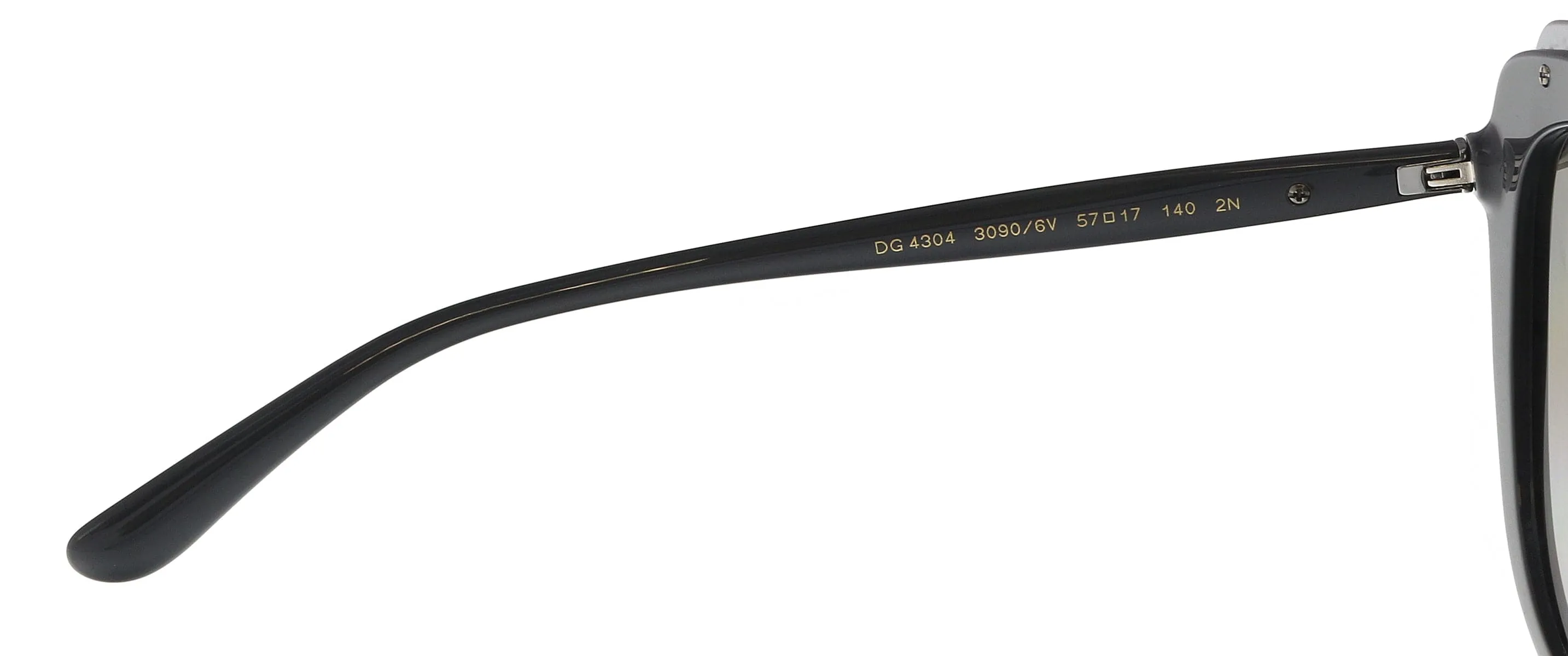 Dolce & Gabbana DG4304 30906V Gray Cat Eye Sunglasses