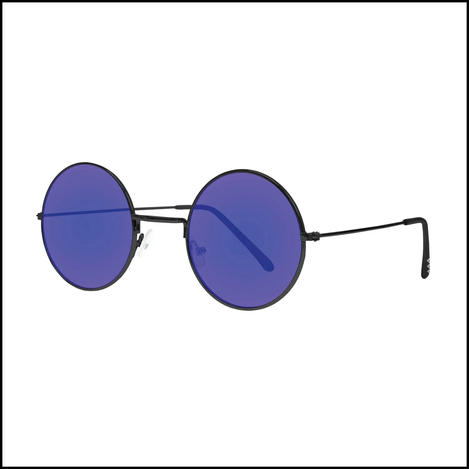 Eye Love Shadez | John Lennon Retro Collection Reflective Round Sunglasses