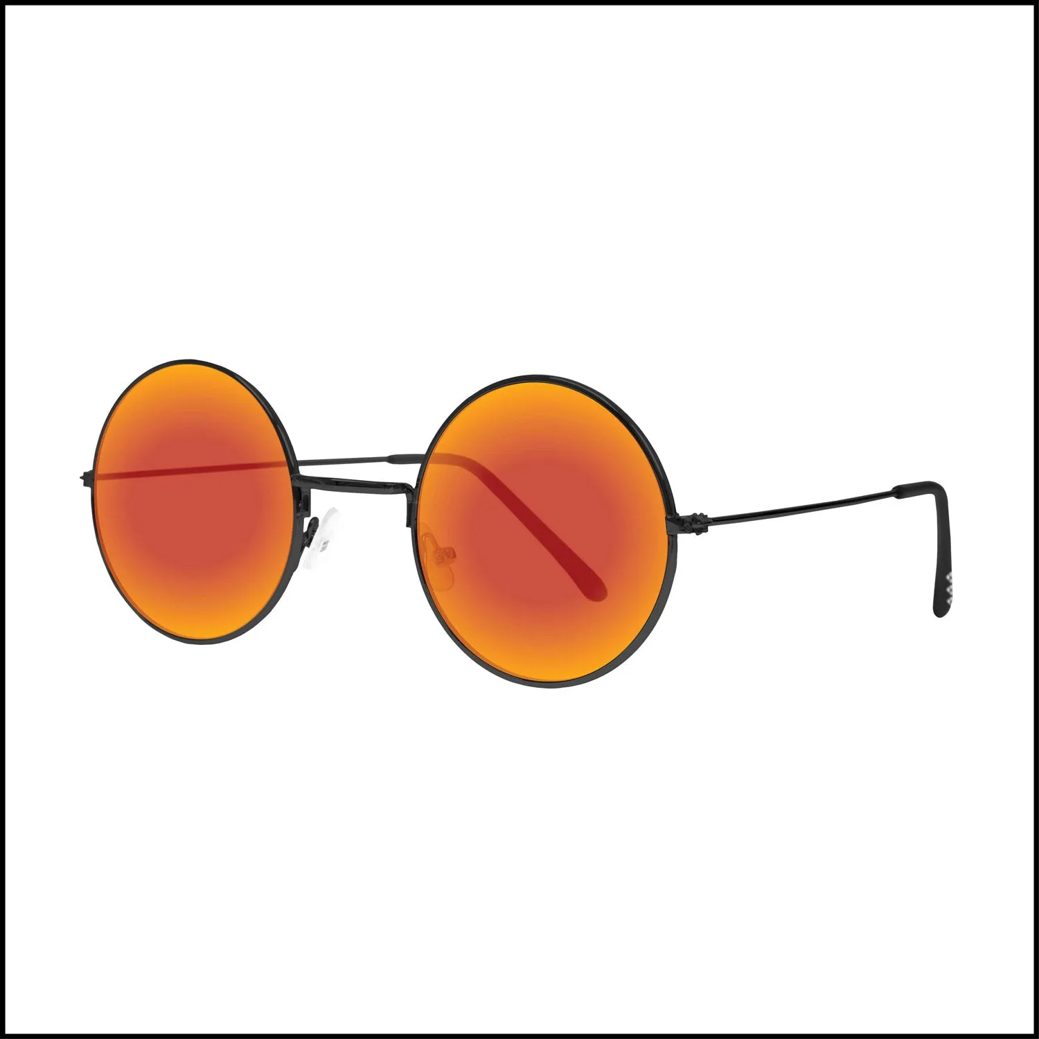 Eye Love Shadez | John Lennon Retro Collection Reflective Round Sunglasses
