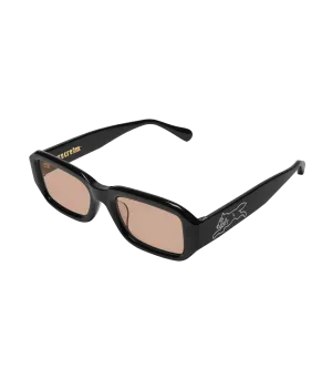 ICECREAM RUNNING DOG SUNGLASSES - BLACK/BROWN