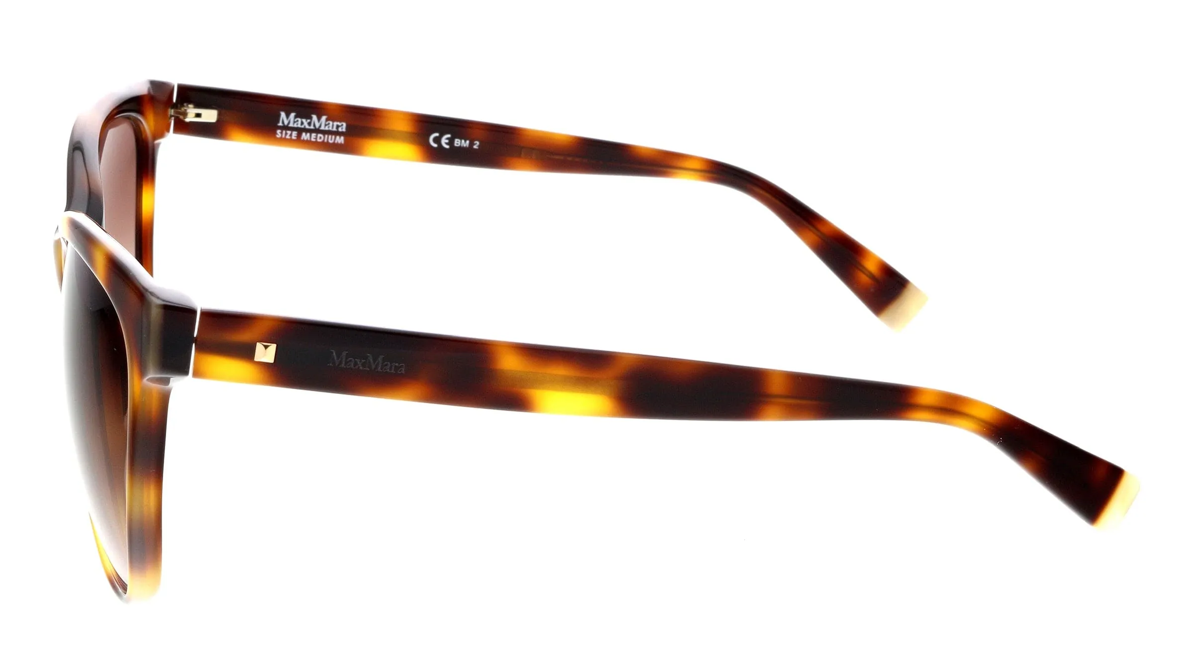 Max Mara MM THIN 005L Havana Cat Eye Sunglasses