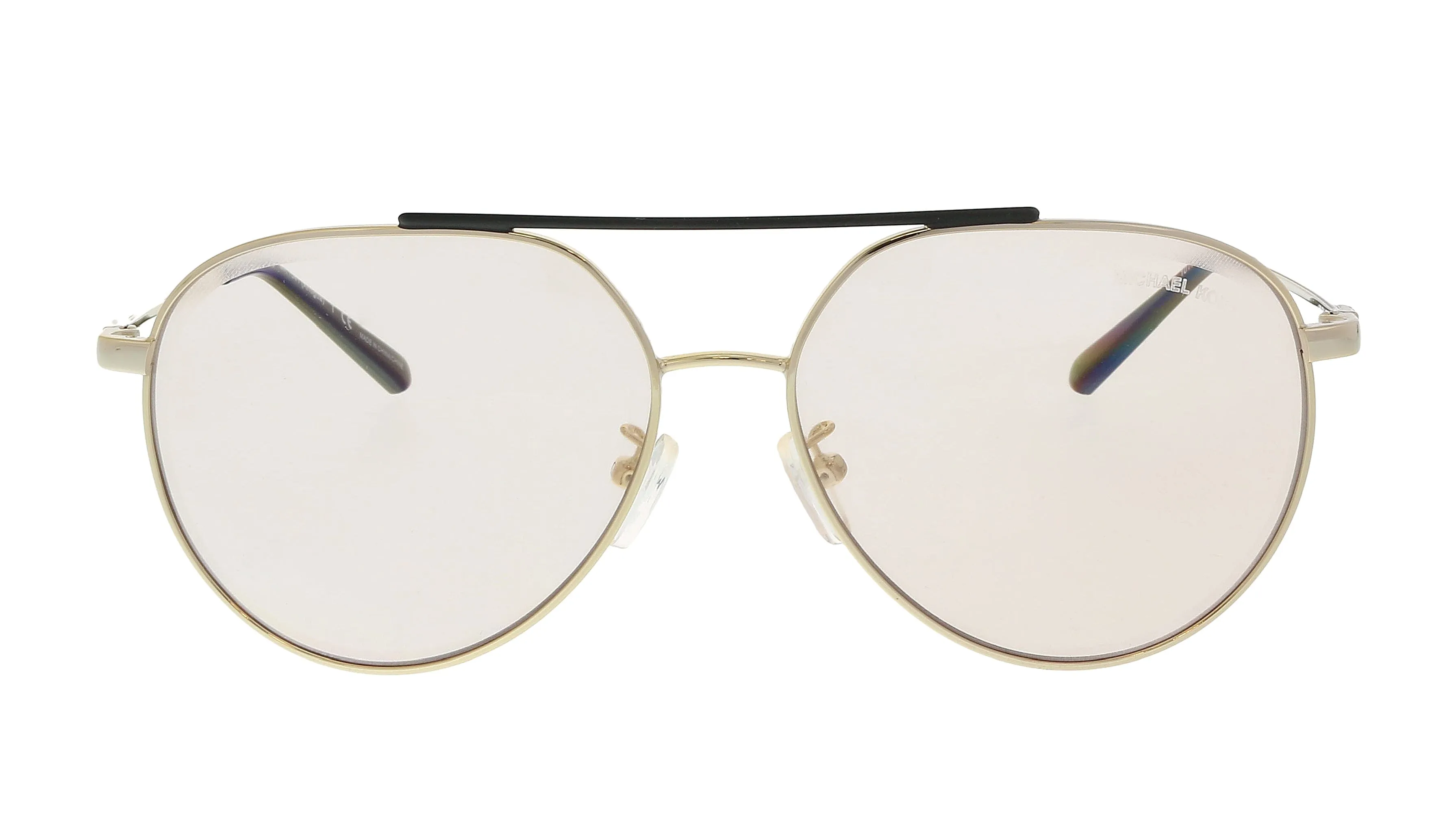 Michael Kors 0MK1041 Antigua 101473 Pale Gold Aviator Sunglasses