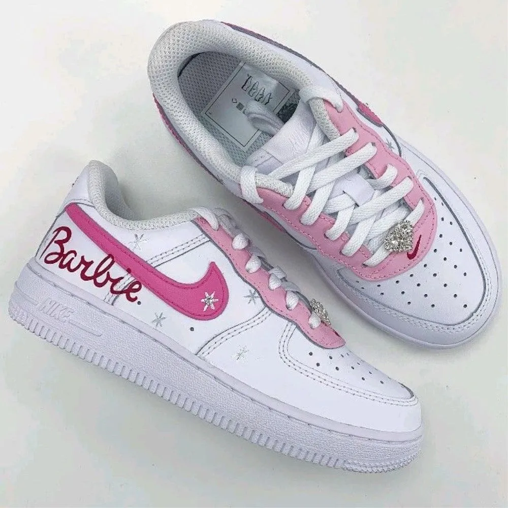 Pink Snow Custom Air Force 1