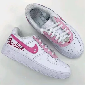 Pink Snow Custom Air Force 1