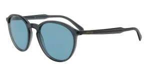 Prada 0PR 05XS 01G04D Round Transparent Grey Grey Sunglasses