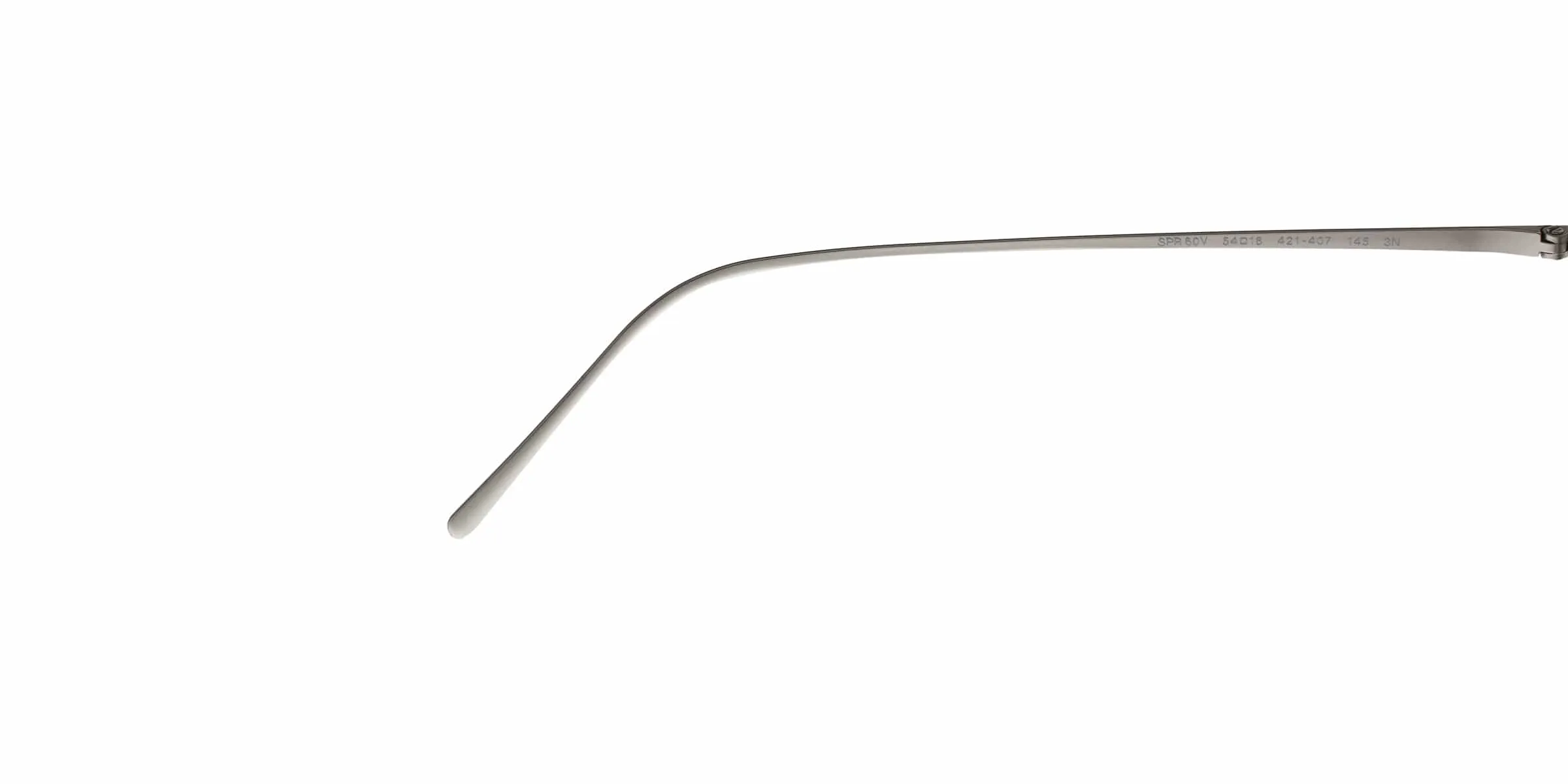 Prada  PR60VS 421407 CONCEPTUAL Matte Silver/Black Cateye  Sunglasses