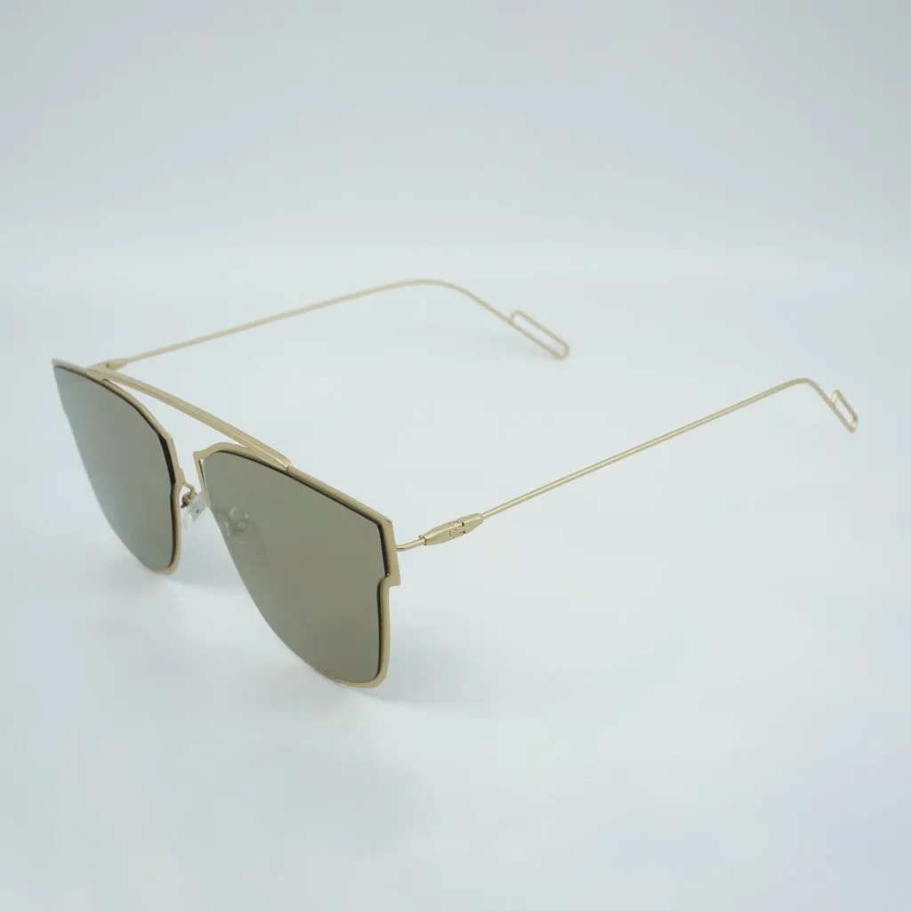 Quinn Wayfarer Metal Frame Sunglasses
