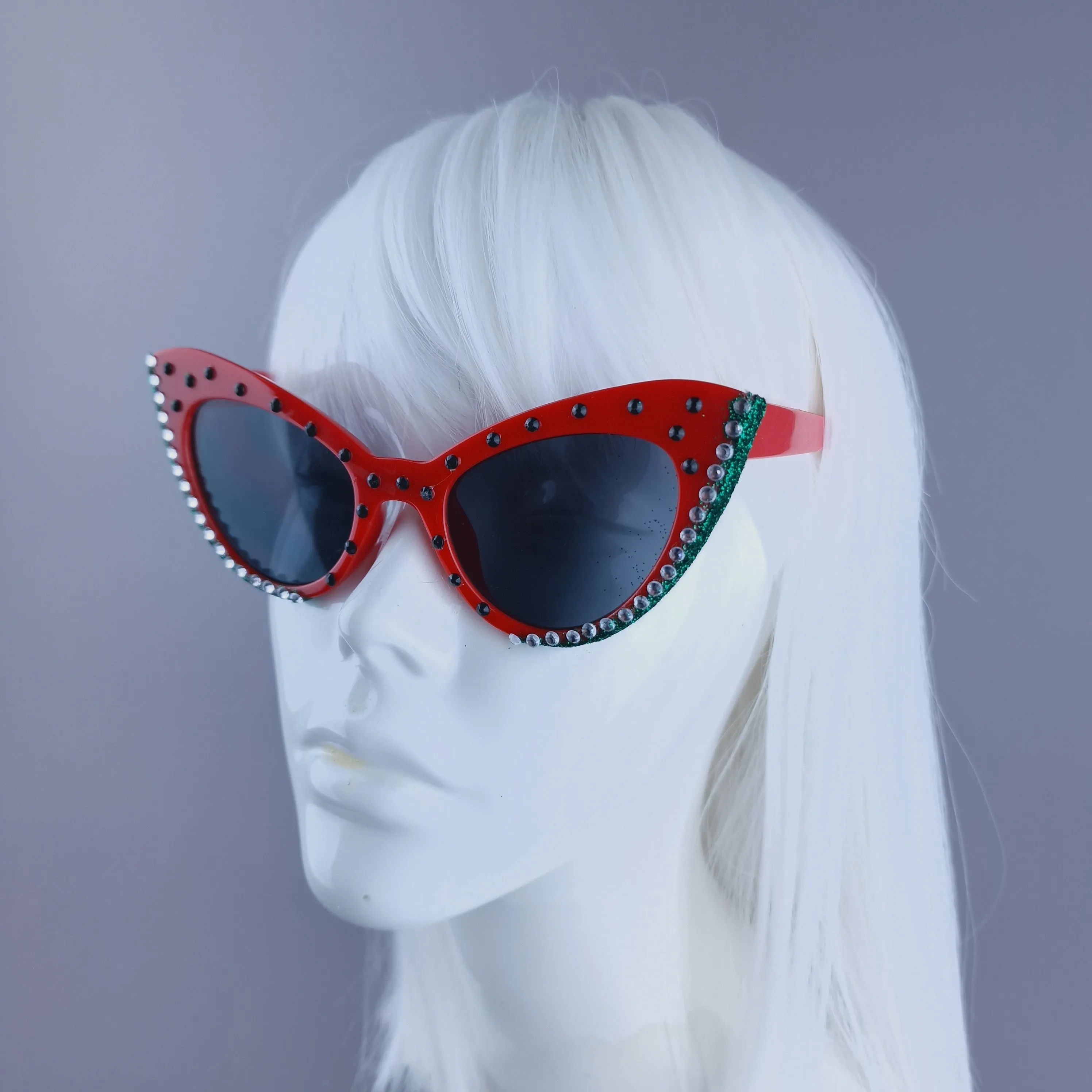 "Freedom" Watermelon Cat Eye Sunglasses (Charity)