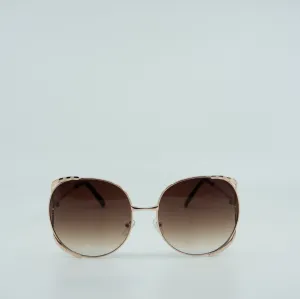 Rosalie Round Oversized Sunglasses