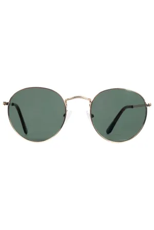 Round Sunglasses _ 152958 _ Gold