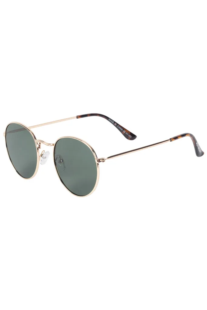 Round Sunglasses _ 152958 _ Gold